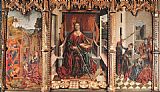 Triptych of St Catherine by Fernando Gallego